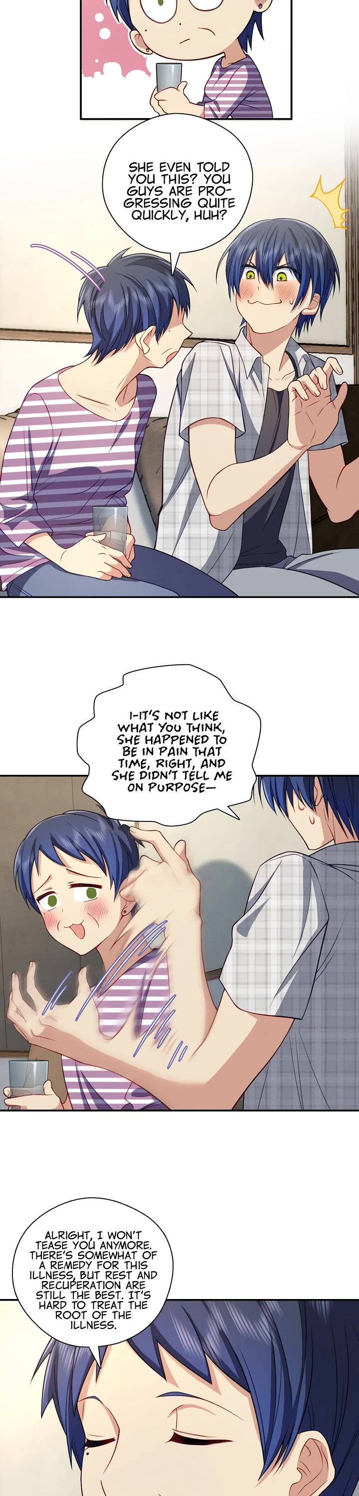 Please Behave, My Wife Chapter 54 page 12 - Chapter 54: Half A Step Behind