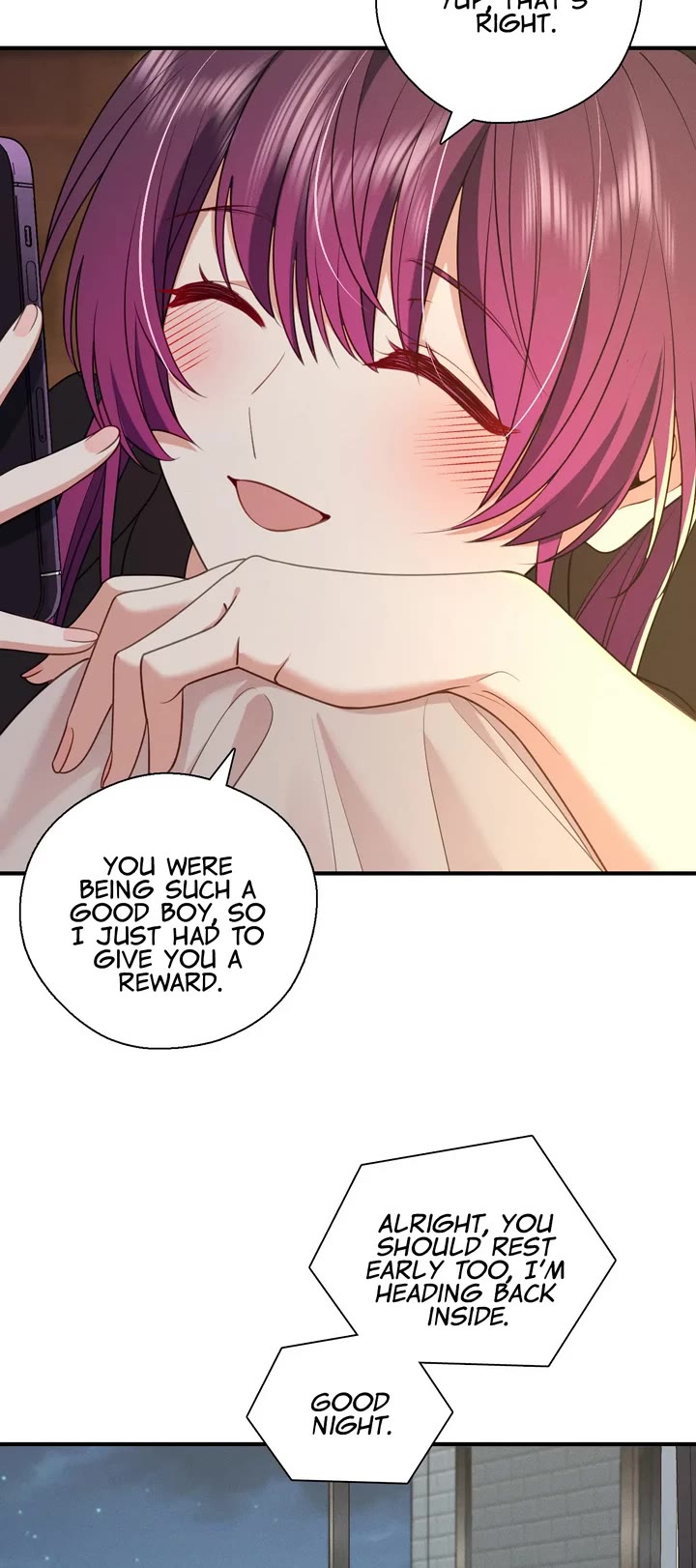 Please Behave, My Wife Chapter 61 page 19 - Chapter 61: How Am I Supposed To Sleep Now!?