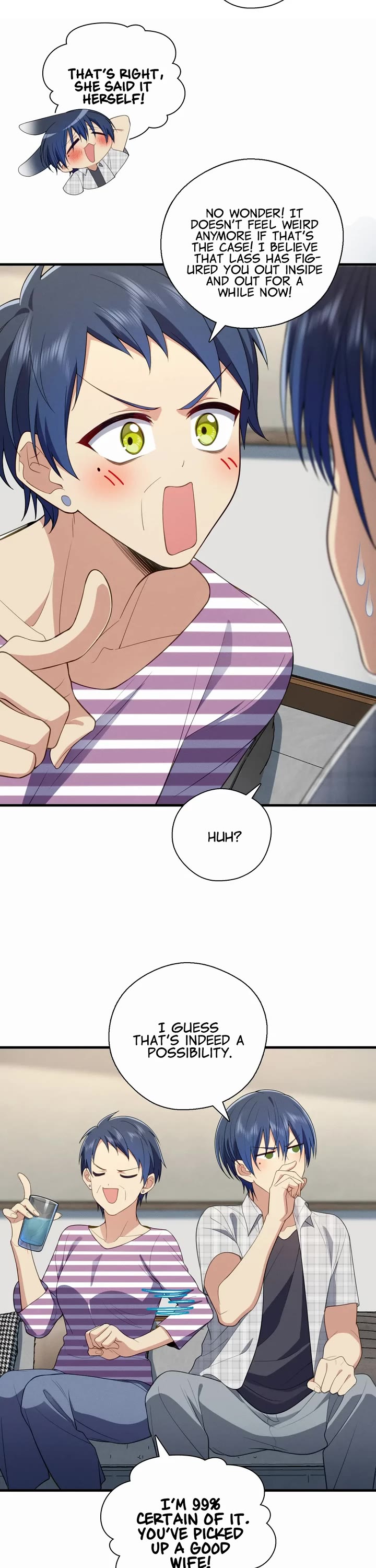Please Behave, My Wife Chapter 62 page 12 - Chapter 62: She Has Figured You Out A Long Time Ago