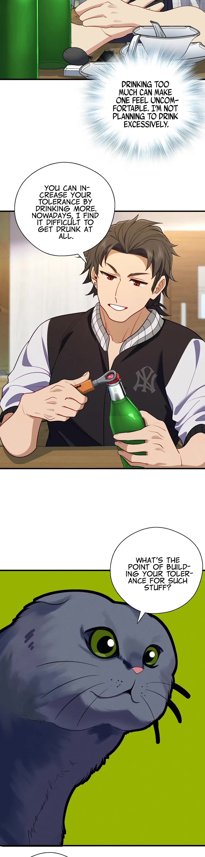Please Behave, My Wife Chapter 64 page 23 - Chapter 64: The Three Of Us, Bottoms Up!
