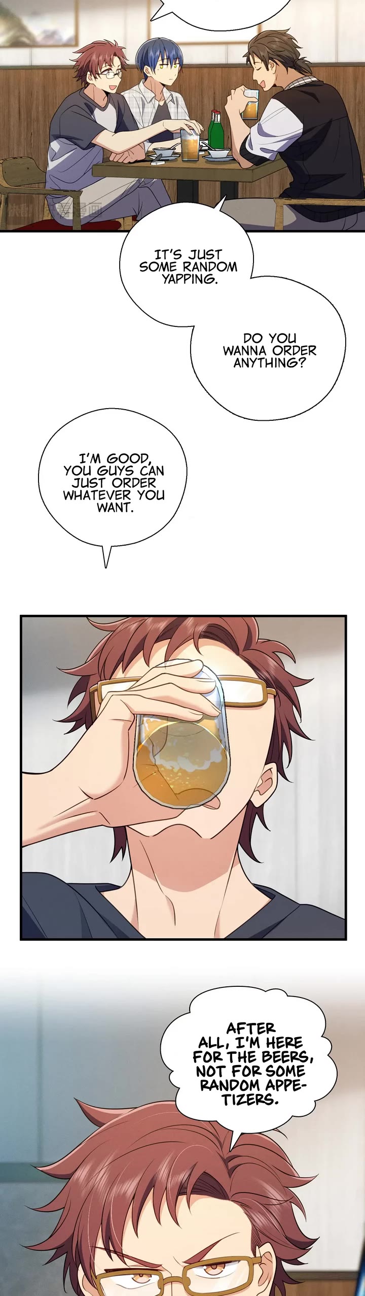 Please Behave, My Wife Chapter 64 page 27 - Chapter 64: The Three Of Us, Bottoms Up!