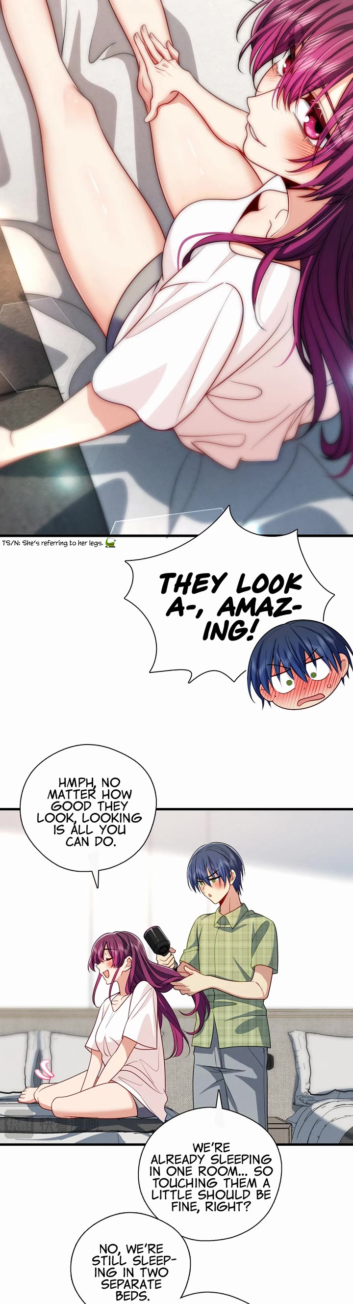 Please Behave, My Wife Chapter 69 page 10 - Chapter 69: Uncontrollable Nosebleed