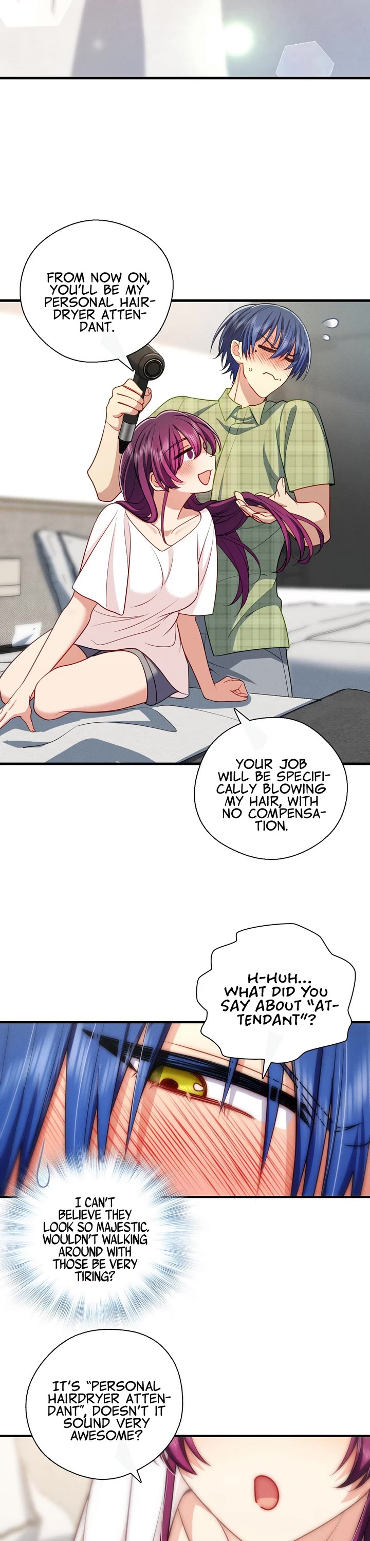 Please Behave, My Wife Chapter 69 page 13 - Chapter 69: Uncontrollable Nosebleed