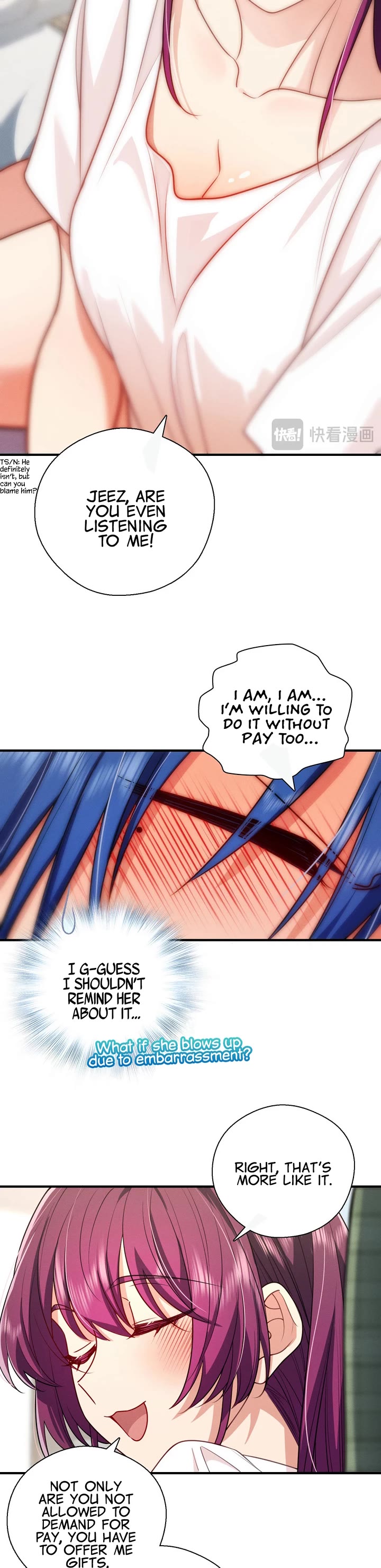 Please Behave, My Wife Chapter 69 page 14 - Chapter 69: Uncontrollable Nosebleed