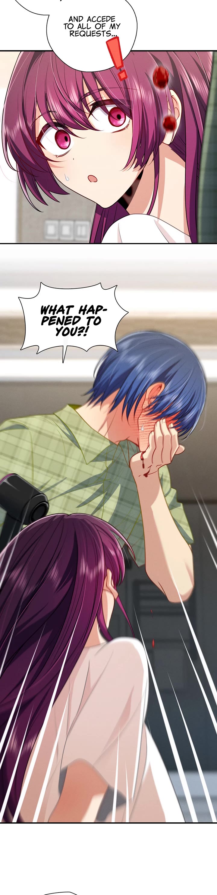 Please Behave, My Wife Chapter 69 page 15 - Chapter 69: Uncontrollable Nosebleed