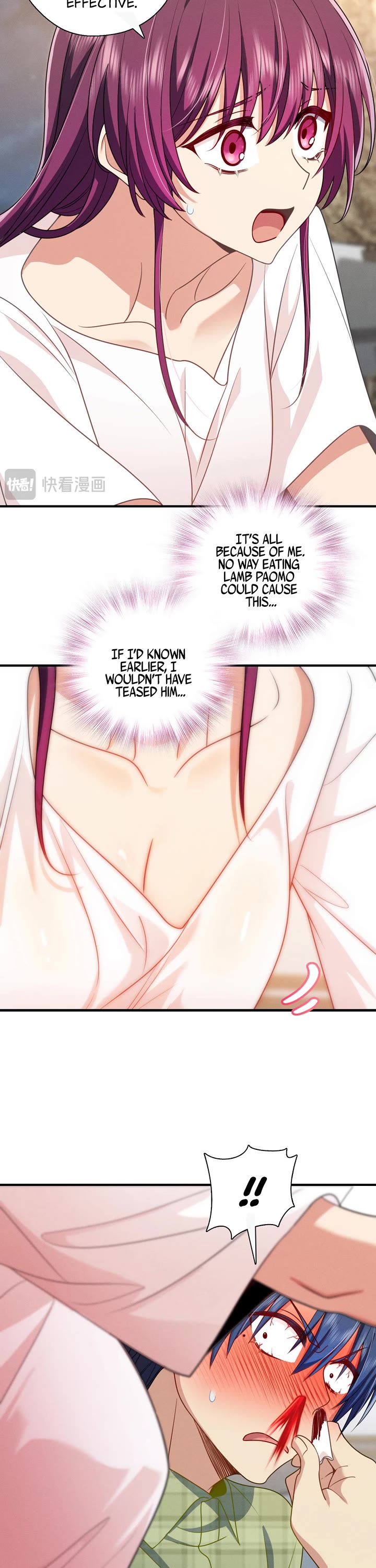 Please Behave, My Wife Chapter 69 page 17 - Chapter 69: Uncontrollable Nosebleed