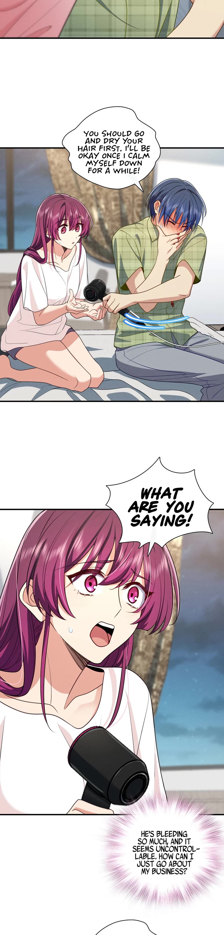 Please Behave, My Wife Chapter 69 page 18 - Chapter 69: Uncontrollable Nosebleed