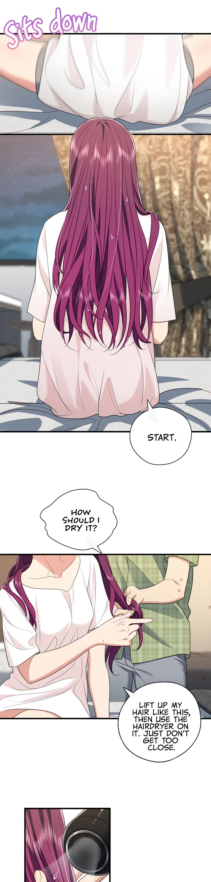 Please Behave, My Wife Chapter 69 page 8 - Chapter 69: Uncontrollable Nosebleed