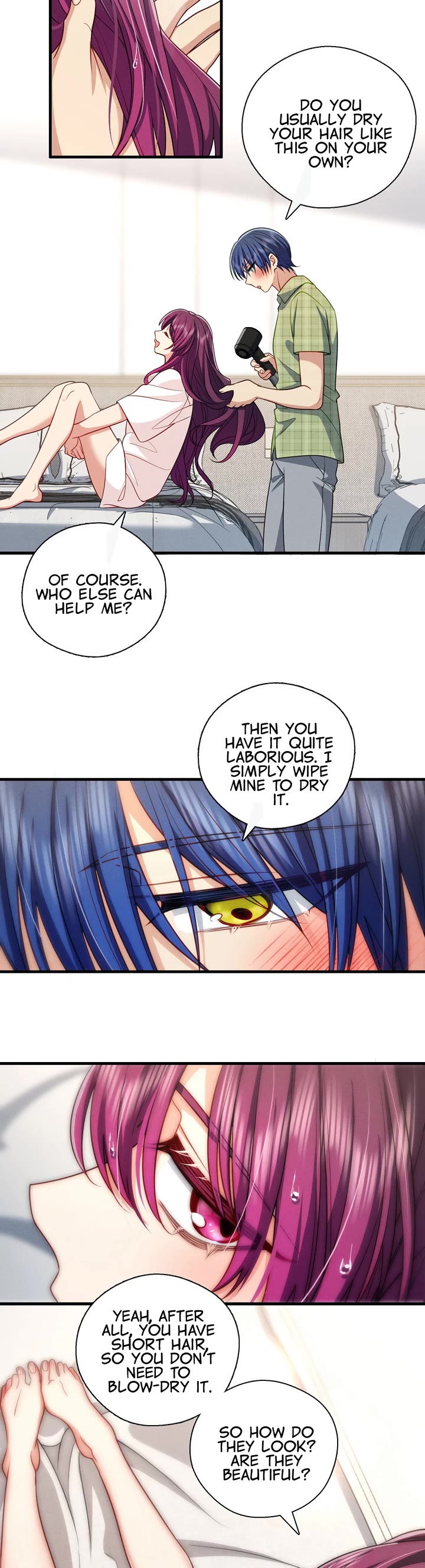 Please Behave, My Wife Chapter 69 page 9 - Chapter 69: Uncontrollable Nosebleed