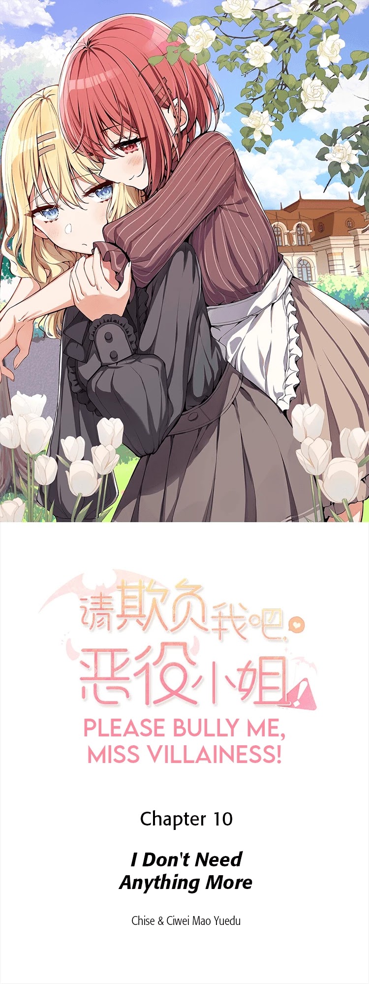 Please Bully Me, Miss Villainess! Chapter 10 page 1 - Chapter 10: I Don't Need Anything More
