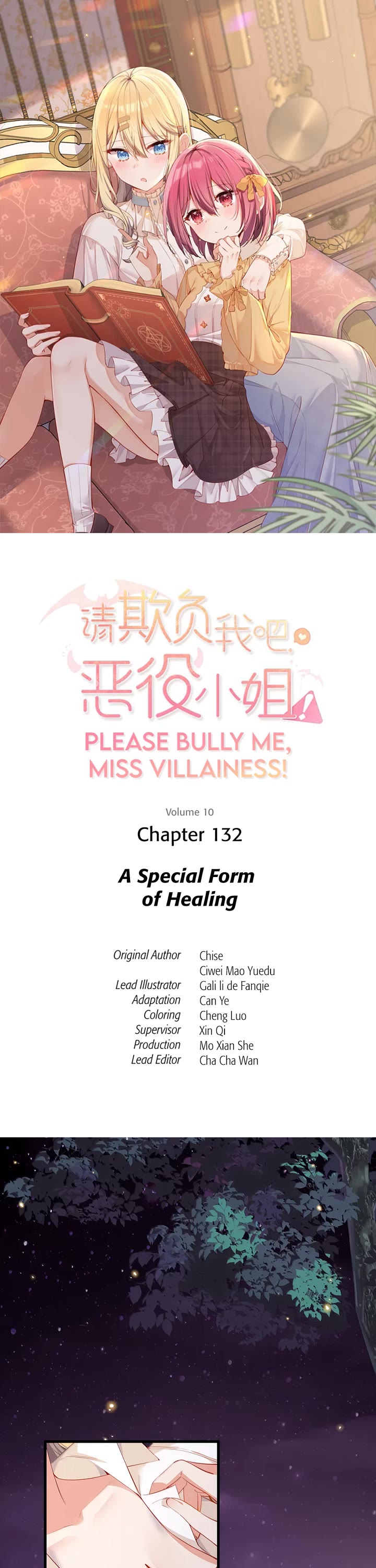 Please Bully Me, Miss Villainess! Chapter 132 page 1 - Chapter 132: A Special Form of Healing