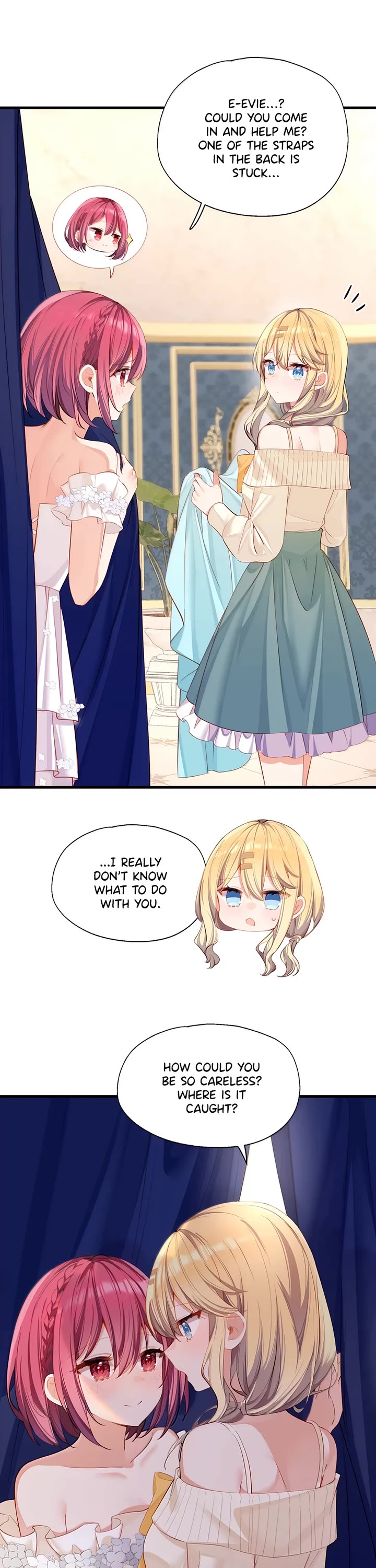 Please Bully Me, Miss Villainess! Chapter 138 page 19 - Chapter 138: Can You Help Me Try This On?