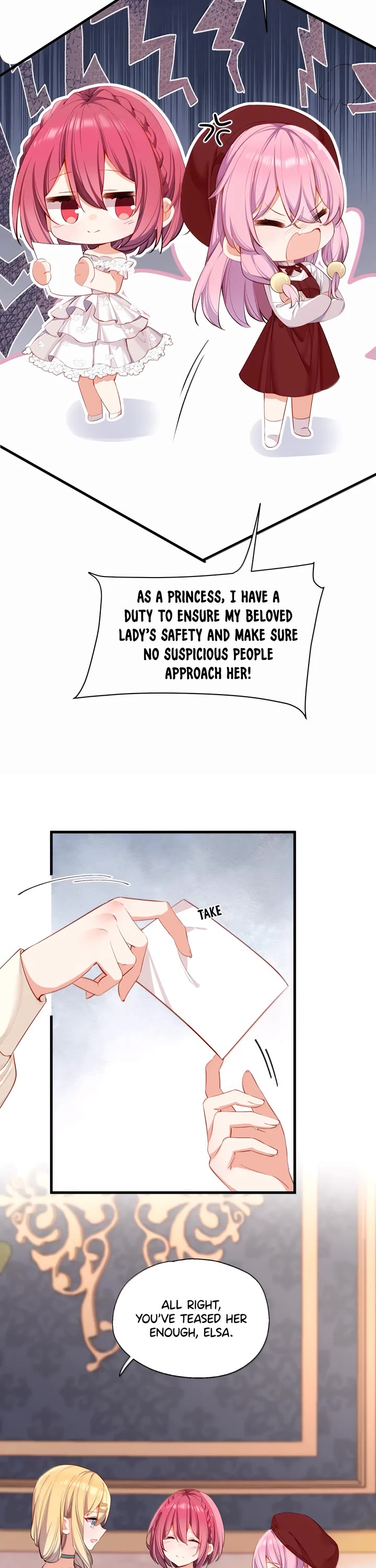 Please Bully Me, Miss Villainess! Chapter 140 page 3 - Chapter 140: The Majestic Debut of Her Highness, the Princess!