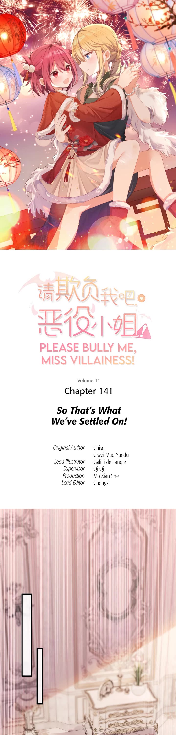 Please Bully Me, Miss Villainess! Chapter 141 page 1 - Chapter 141: So That's What We've Settled On!