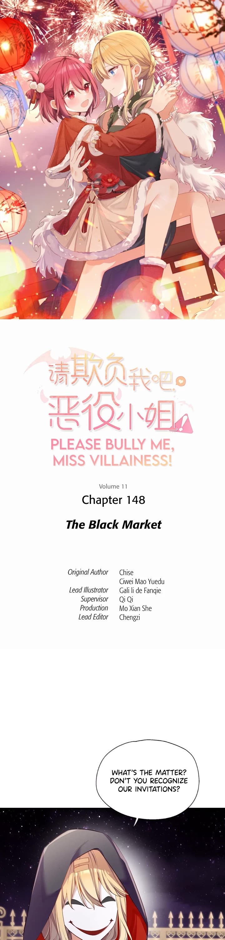 Please Bully Me, Miss Villainess! Chapter 148 page 1 - Chapter 148: The Black Market