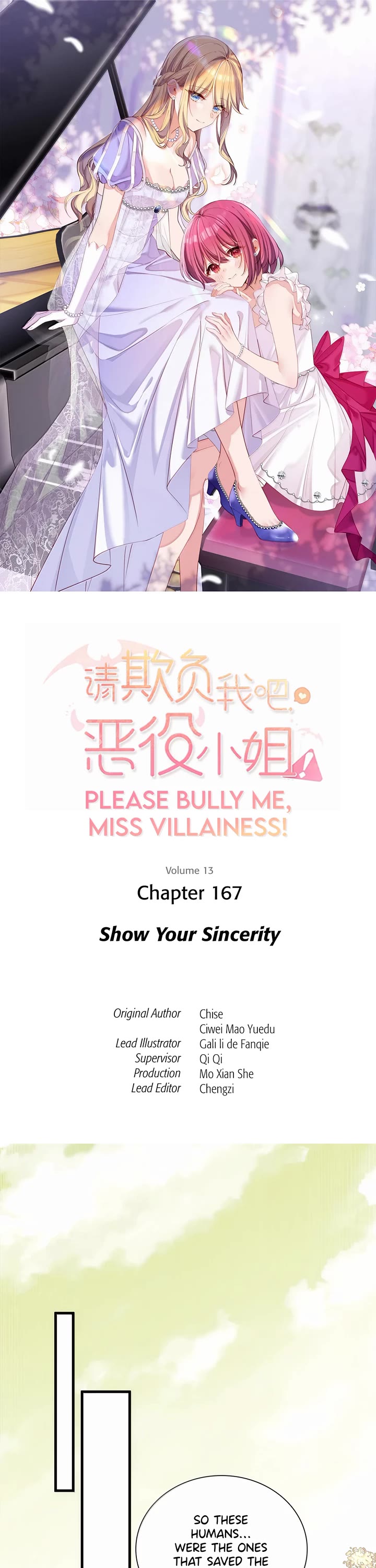 Please Bully Me, Miss Villainess! Chapter 167 page 1 - Chapter 167: Show Your Sincerity