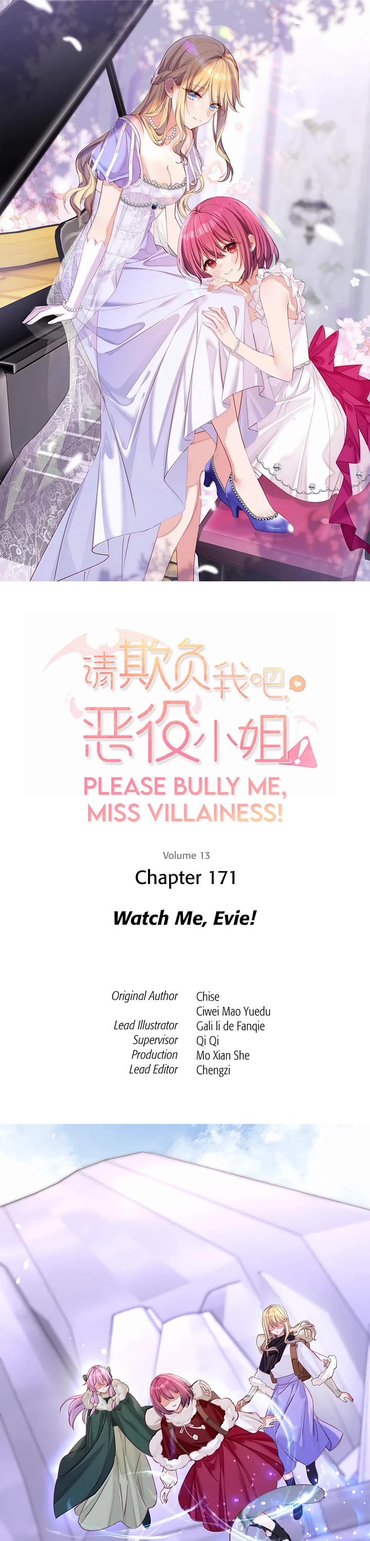 Please Bully Me, Miss Villainess! Chapter 171 page 1 - Chapter 171: Watch Me, Evie!