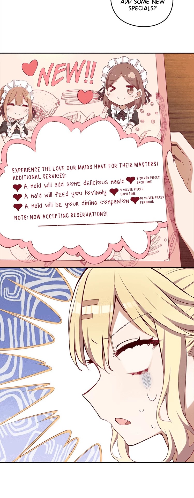 Please Bully Me, Miss Villainess! Chapter 19 page 11 - Chapter 19: Our Updated Menu