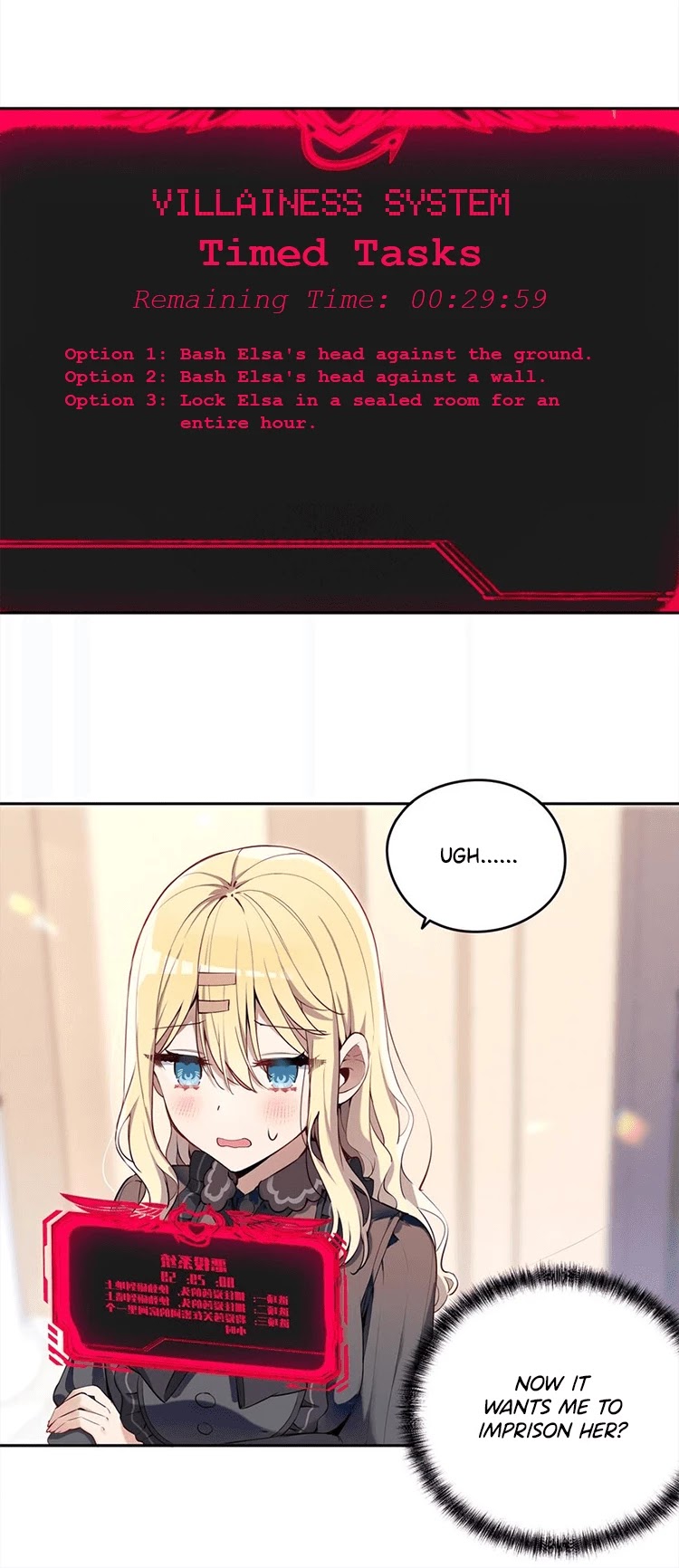 Please Bully Me, Miss Villainess! Chapter 5 page 4 - Chapter 5: Are You Thinking of Locking Me Up?