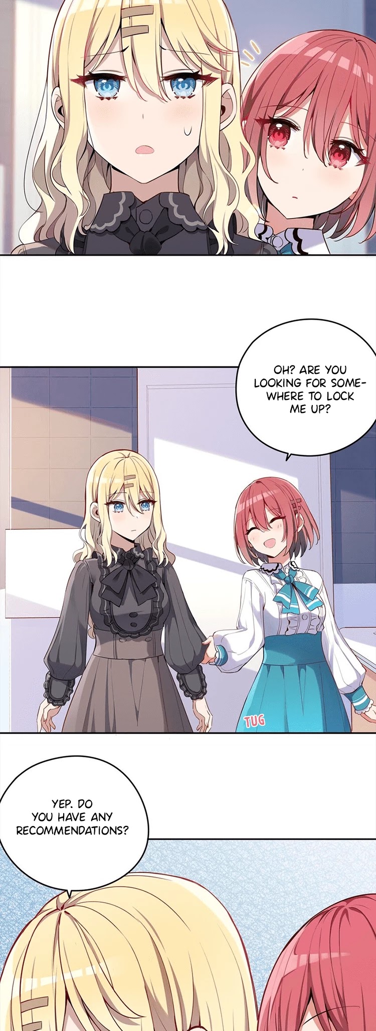 Please Bully Me, Miss Villainess! Chapter 5 page 8 - Chapter 5: Are You Thinking of Locking Me Up?