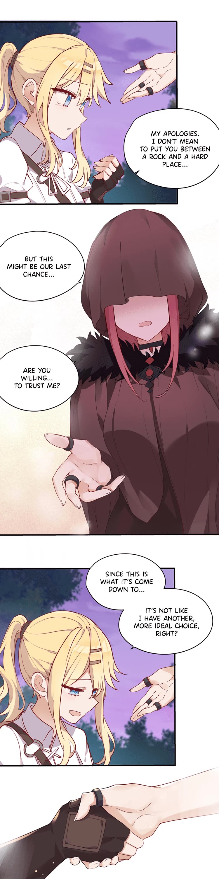 Please Bully Me, Miss Villainess! Chapter 61 page 7 - Chapter 61: Safe Travels, Evie