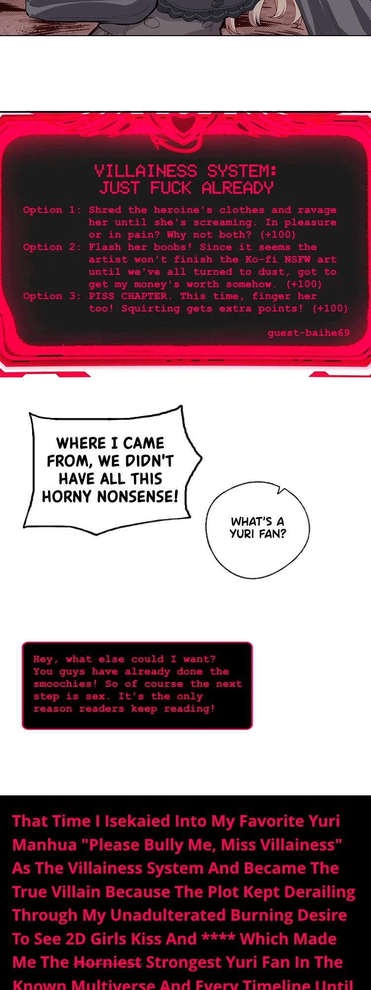 Please Bully Me, Miss Villainess! Chapter 69.5 page 5 - Chapter 69.5: Serious Business