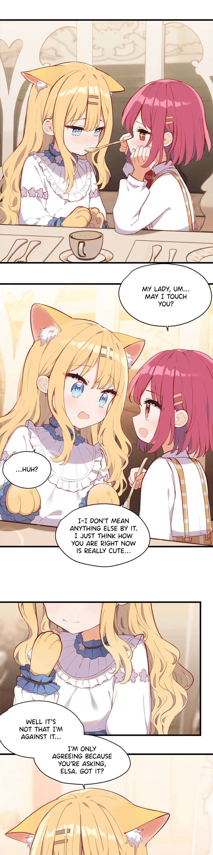 Please Bully Me, Miss Villainess! Chapter 74 page 16 - Chapter 74: May I Touch You?