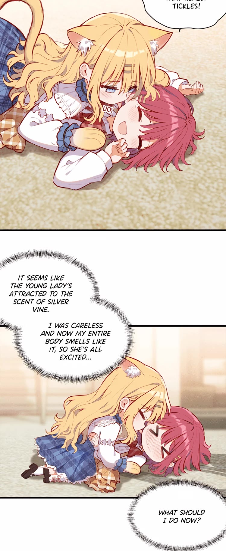 Please Bully Me, Miss Villainess! Chapter 75 page 3 - Chapter 75: Lick, Lick