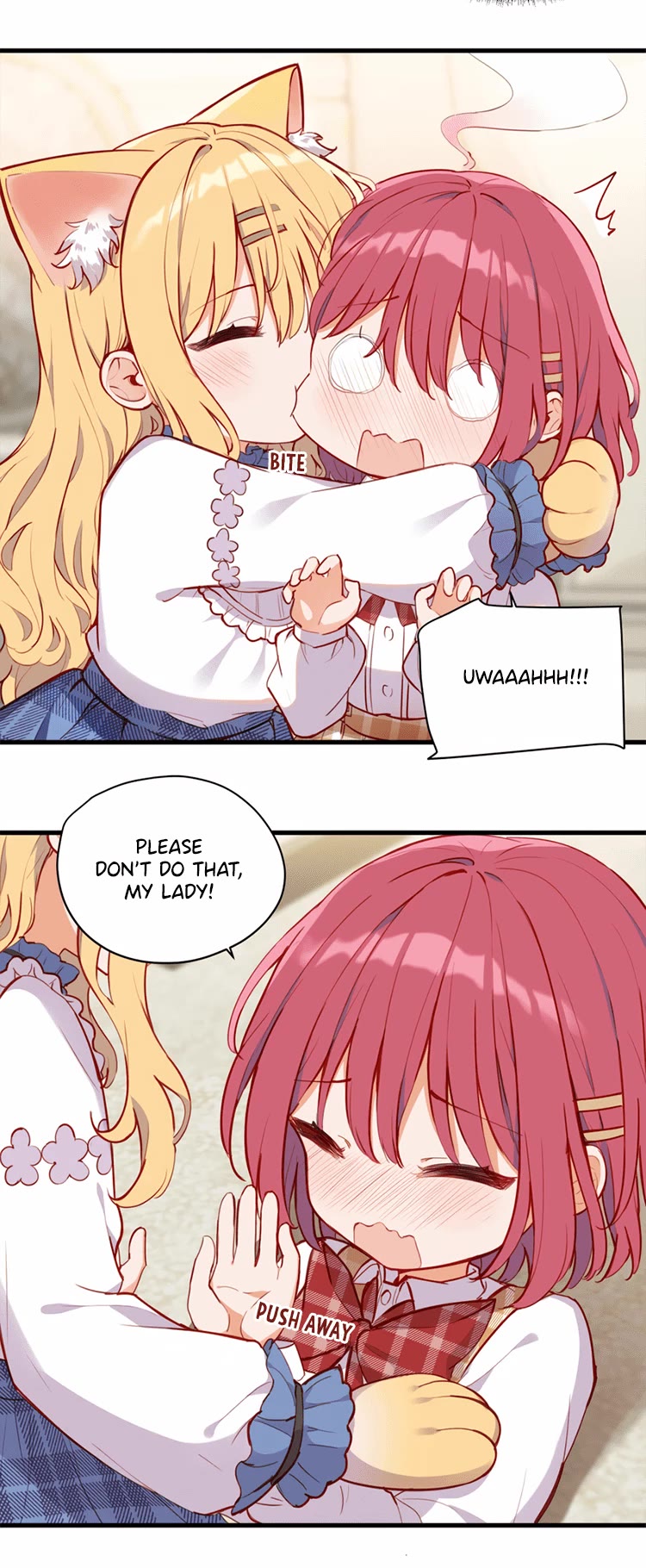Please Bully Me, Miss Villainess! Chapter 75 page 4 - Chapter 75: Lick, Lick