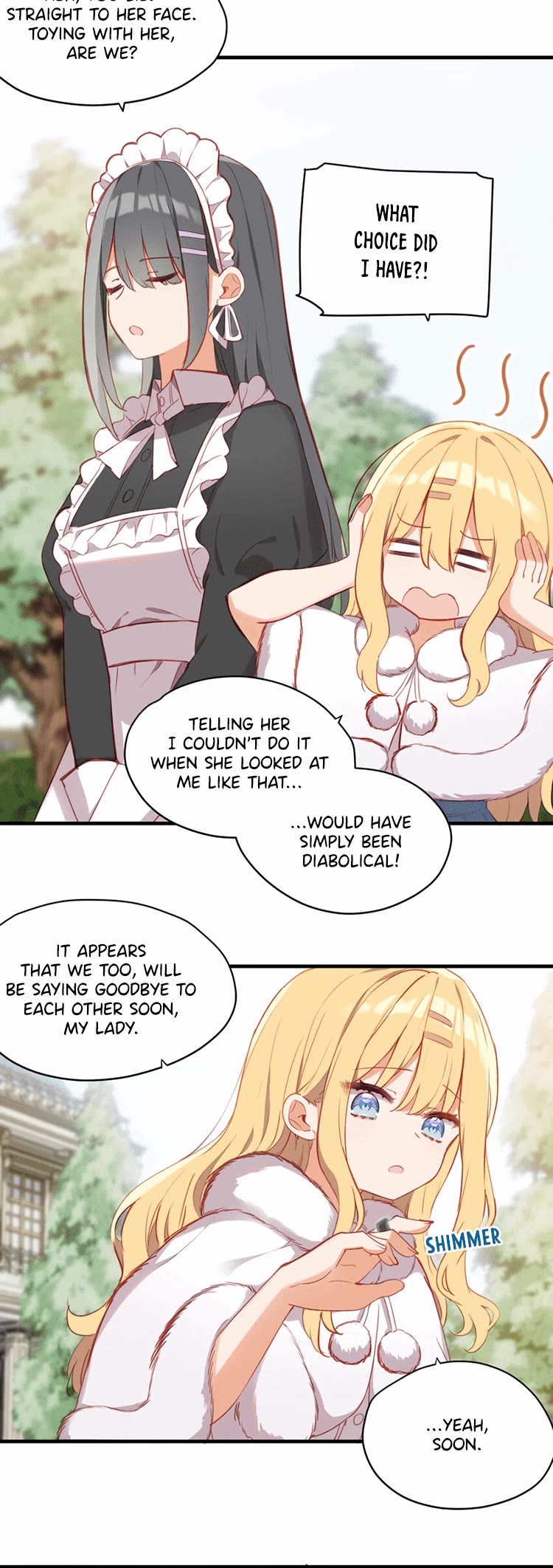 Please Bully Me, Miss Villainess! Chapter 86 page 13 - Chapter 86: Please Remember Me