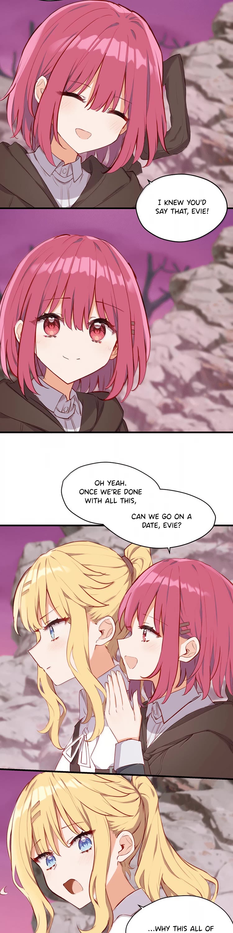 Please Bully Me, Miss Villainess! Chapter 88 page 14 - Chapter 88: Can We Go on a Date, Evie?