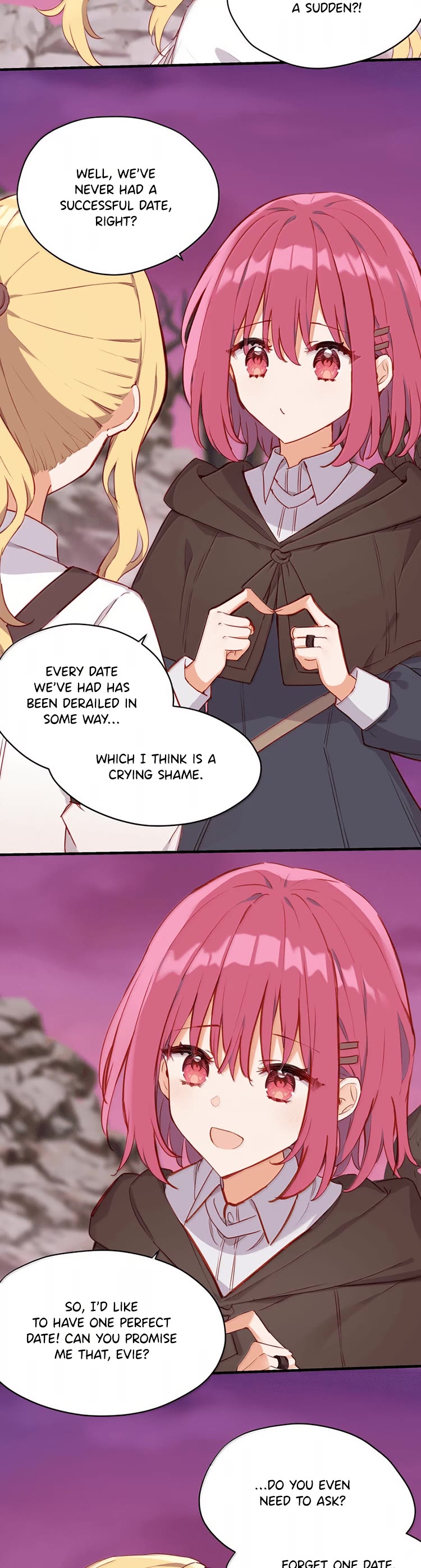 Please Bully Me, Miss Villainess! Chapter 88 page 15 - Chapter 88: Can We Go on a Date, Evie?