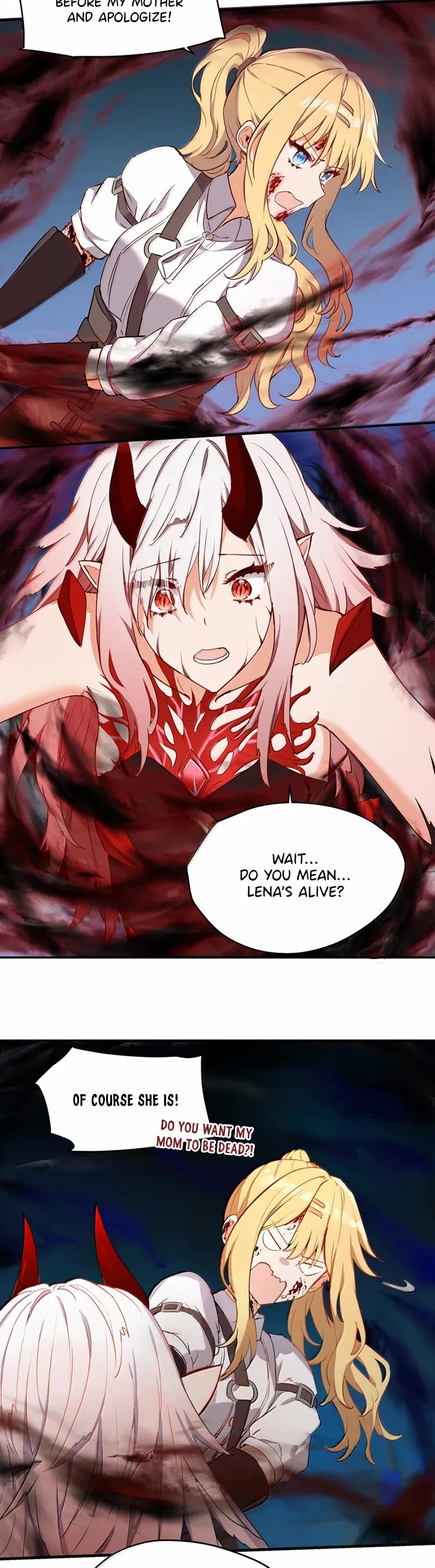 Please Bully Me, Miss Villainess! Chapter 91 page 12 - Chapter 91: Don't Run Away