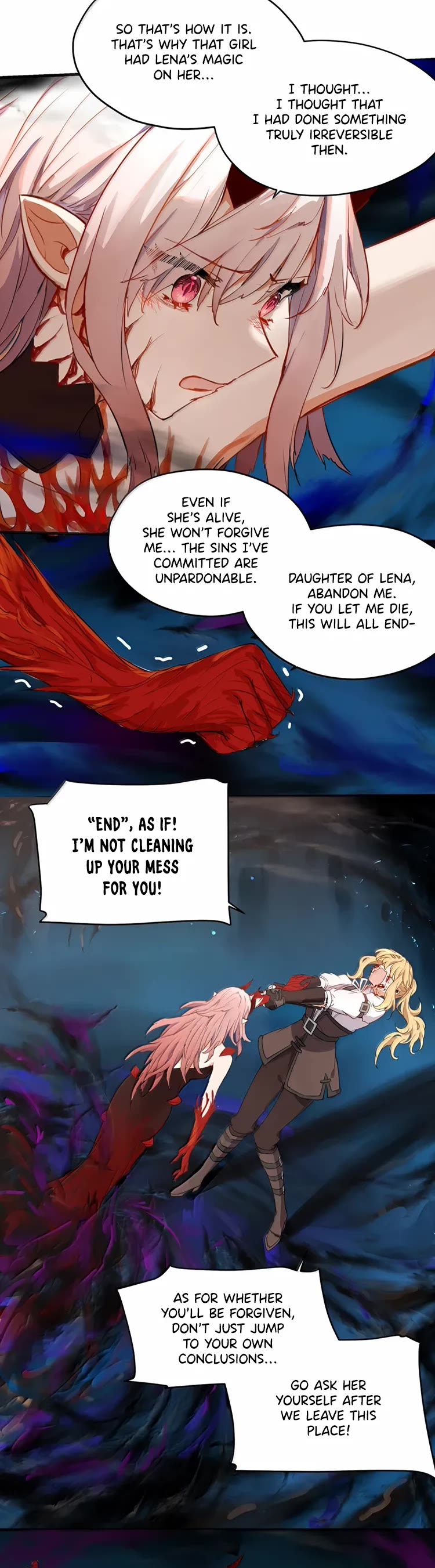 Please Bully Me, Miss Villainess! Chapter 91 page 13 - Chapter 91: Don't Run Away