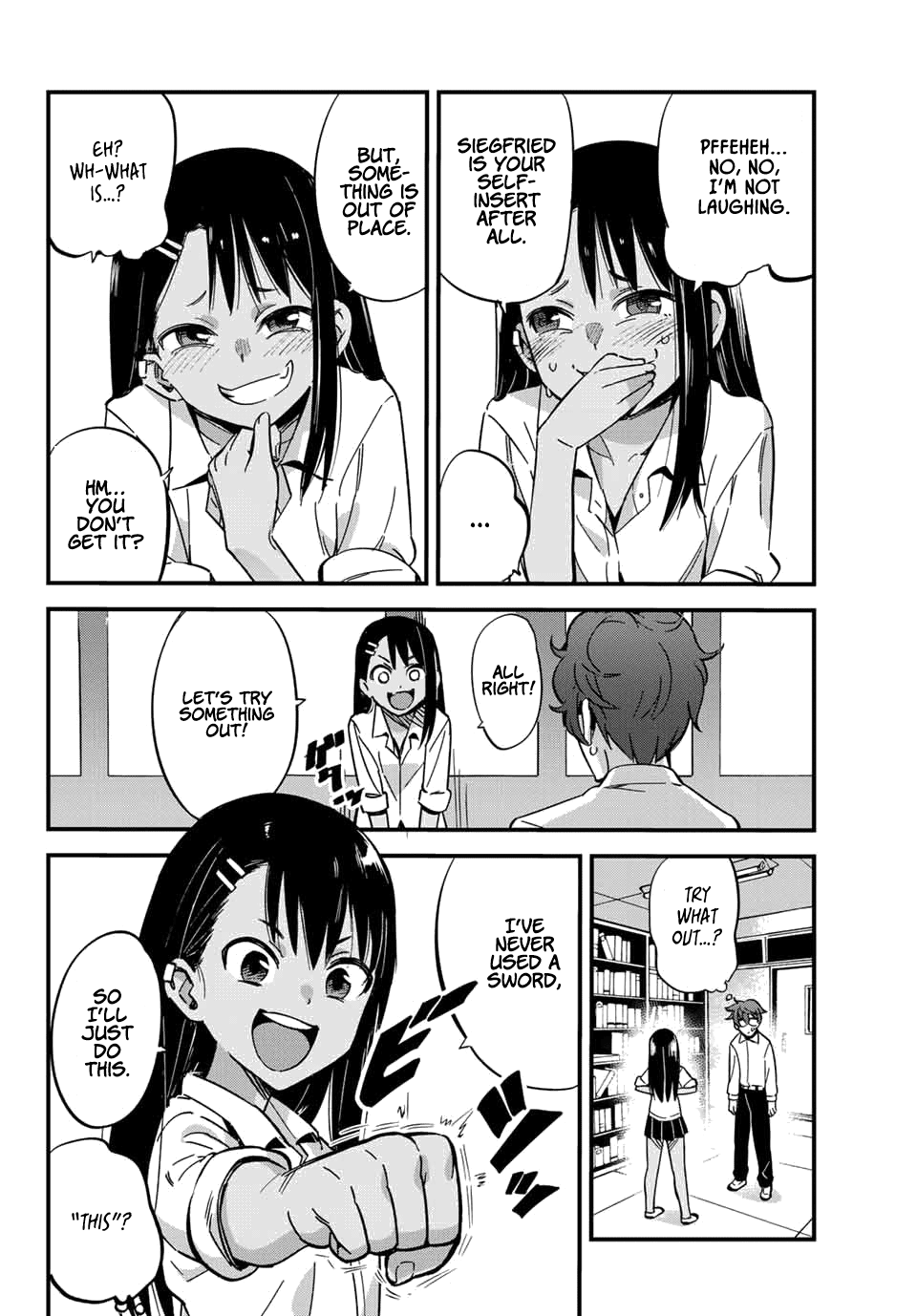 Please don't bully me, Nagatoro Chapter 1 page 13 - Chapter 1: "You're Slightly..."