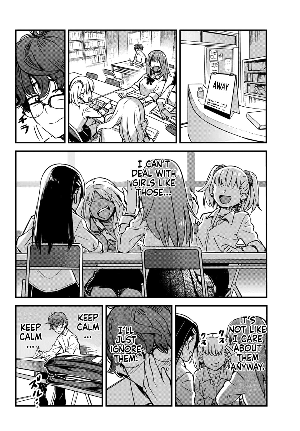 Please don't bully me, Nagatoro Chapter 1 page 3 - Chapter 1: "You're Slightly..."