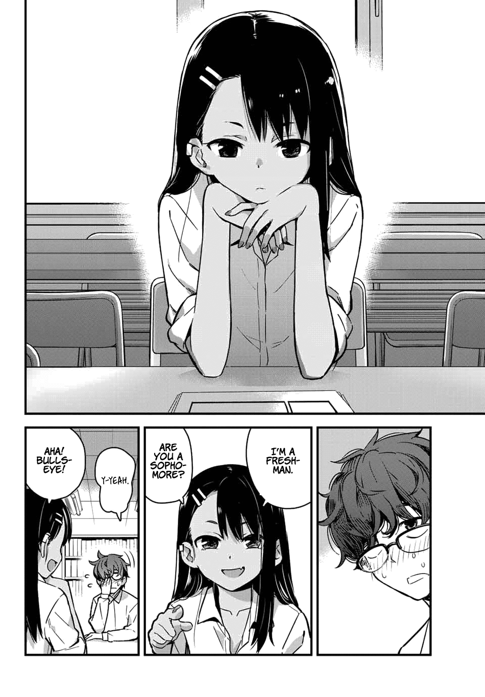 Please don't bully me, Nagatoro Chapter 1 page 7 - Chapter 1: "You're Slightly..."