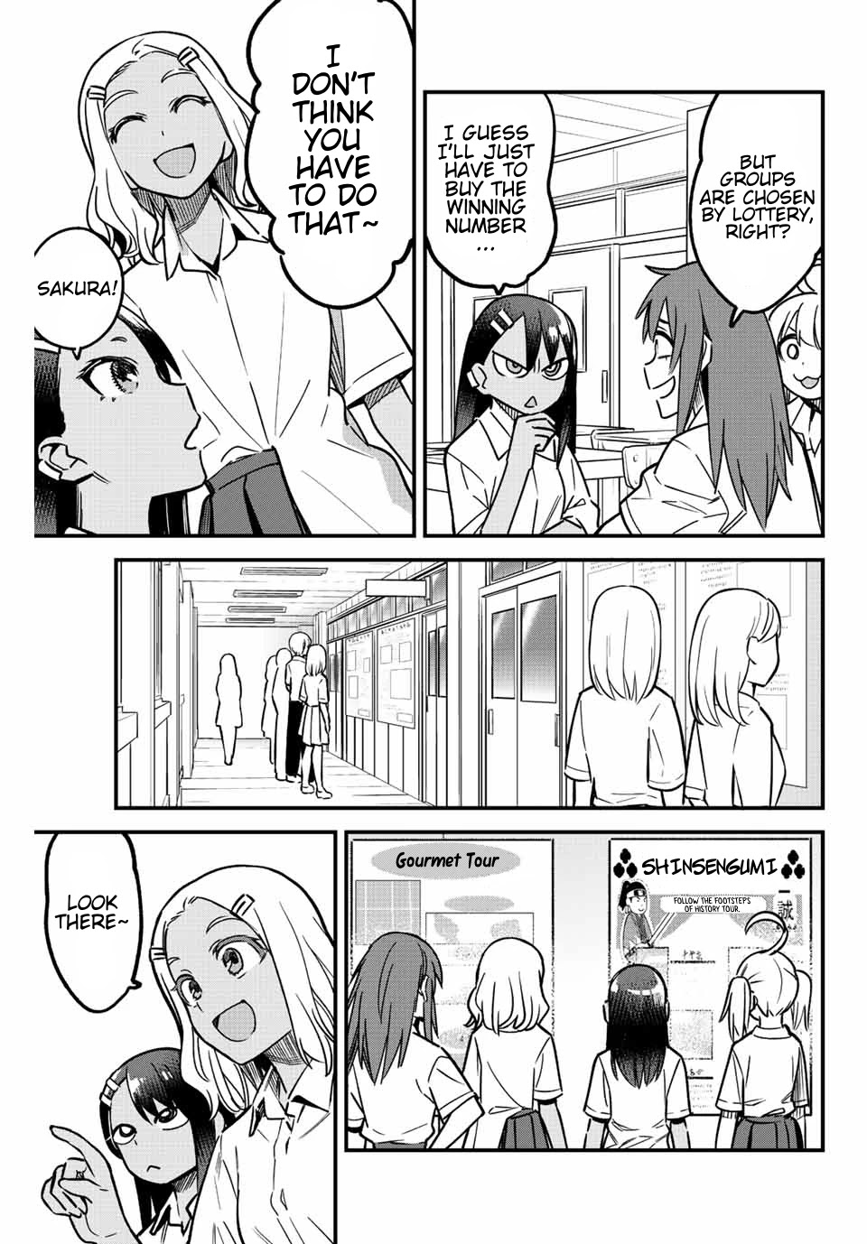 Please don't bully me, Nagatoro Chapter 100 page 11 - Chapter 100: If We Were In The Same School Year...