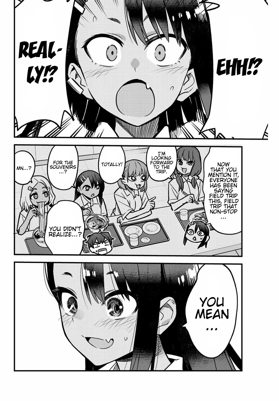 Please don't bully me, Nagatoro Chapter 100 page 6 - Chapter 100: If We Were In The Same School Year...