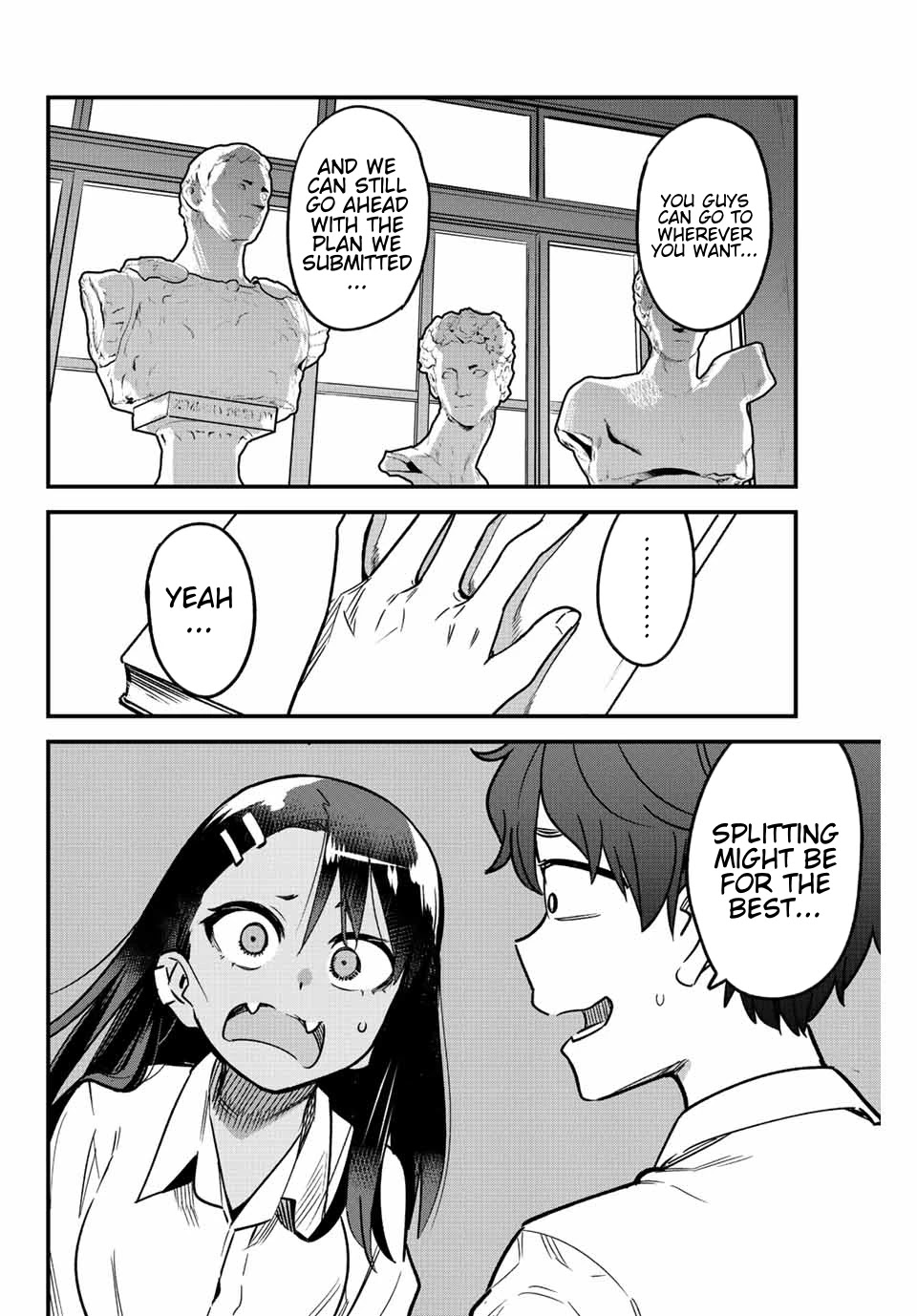 Please don't bully me, Nagatoro Chapter 101 page 12 - Chapter 101: Senpai, You Idiot