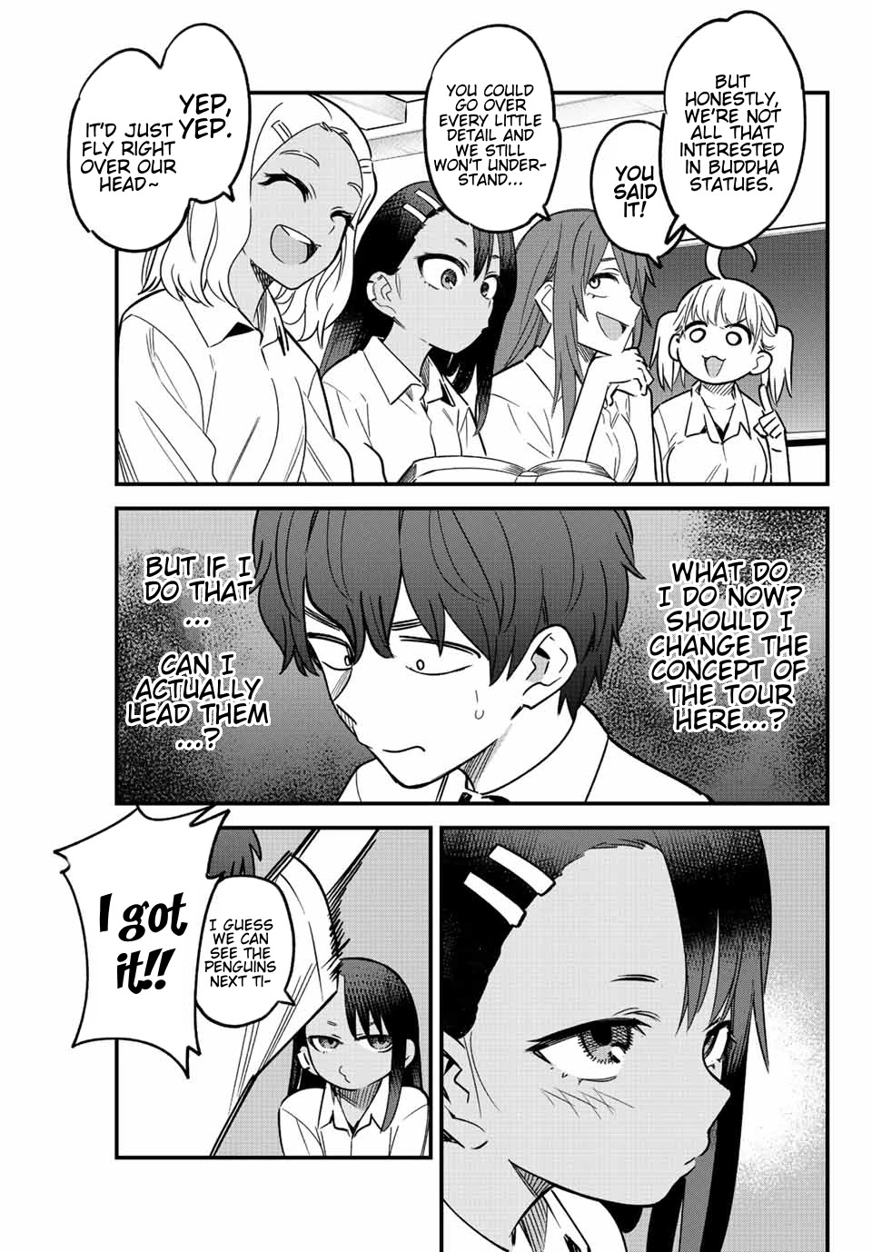 Please don't bully me, Nagatoro Chapter 101 page 9 - Chapter 101: Senpai, You Idiot