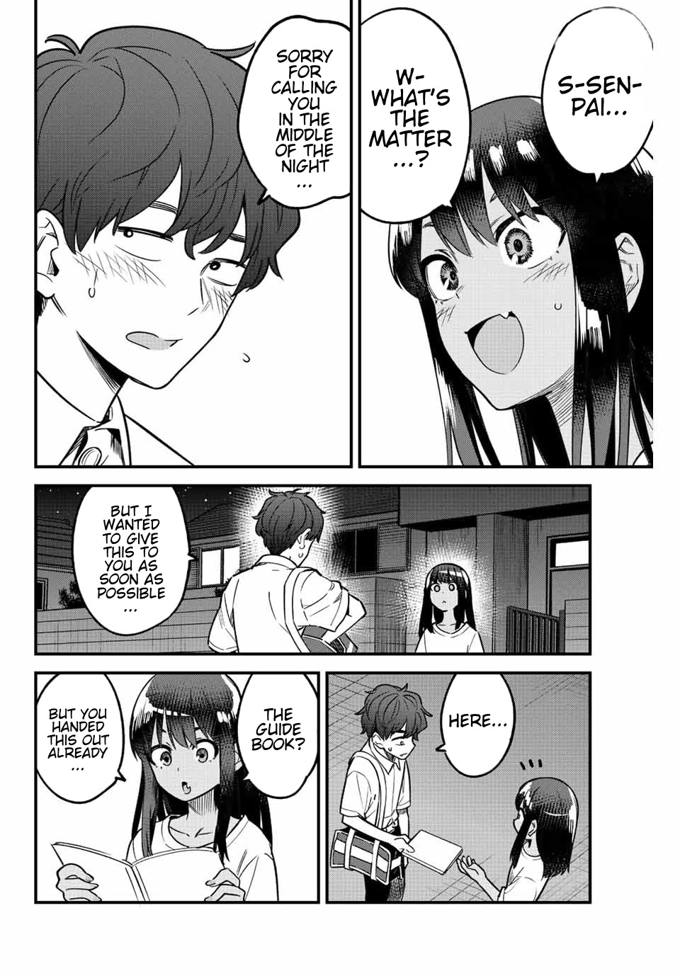 Please don't bully me, Nagatoro Chapter 102 page 10 - Chapter 102: If You're That Desperate, Senpai~
