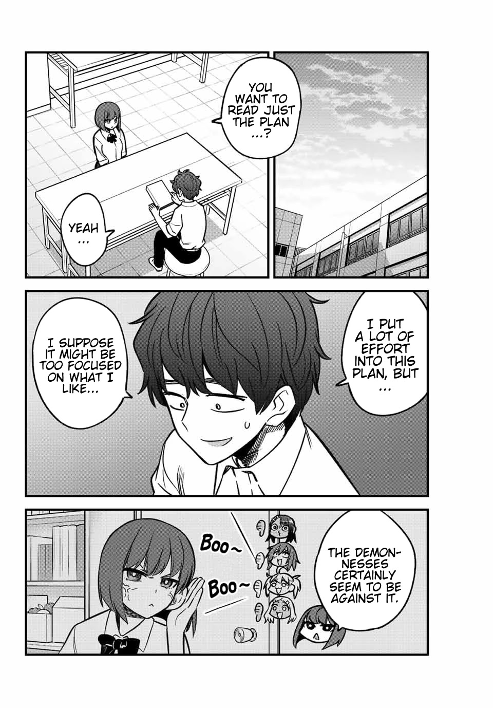 Please don't bully me, Nagatoro Chapter 102 page 12 - Chapter 102: If You're That Desperate, Senpai~