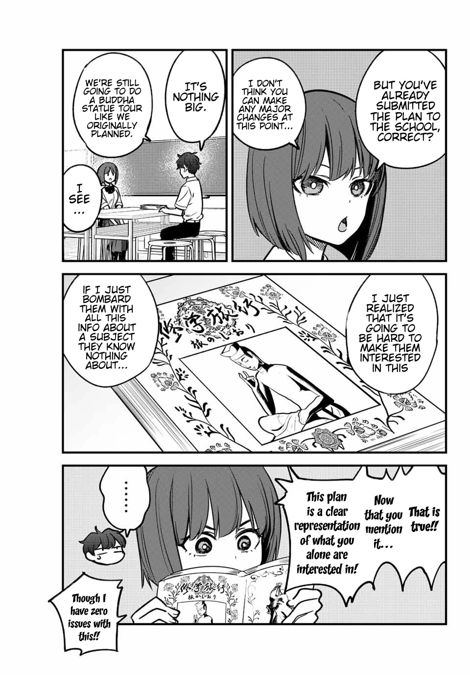 Please don't bully me, Nagatoro Chapter 102 page 13 - Chapter 102: If You're That Desperate, Senpai~