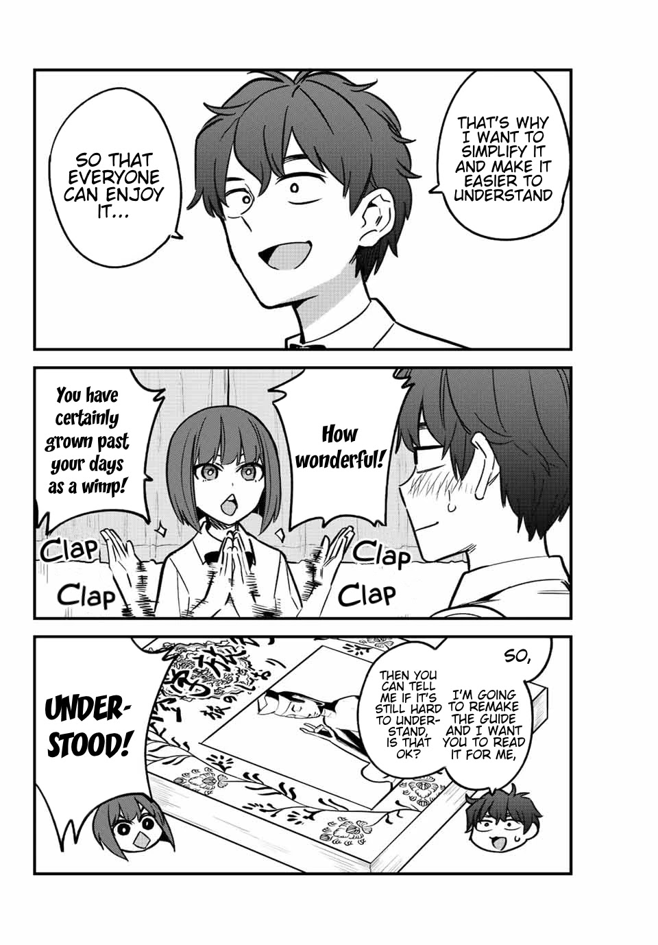 Please don't bully me, Nagatoro Chapter 102 page 14 - Chapter 102: If You're That Desperate, Senpai~