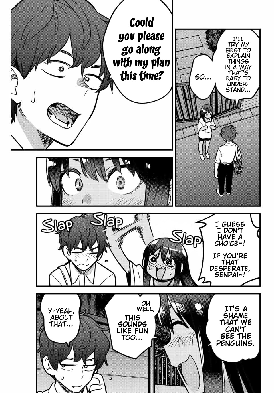 Please don't bully me, Nagatoro Chapter 102 page 17 - Chapter 102: If You're That Desperate, Senpai~
