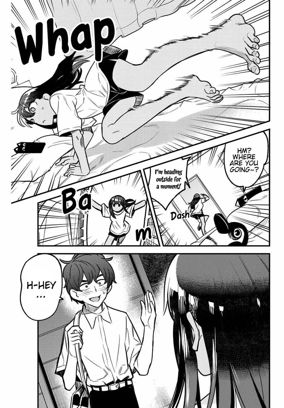 Please don't bully me, Nagatoro Chapter 102 page 9 - Chapter 102: If You're That Desperate, Senpai~