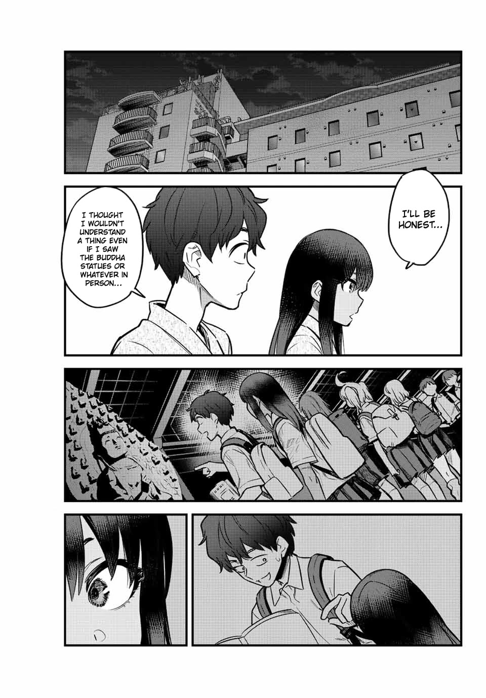 Please don't bully me, Nagatoro Chapter 103 page 13 - Chapter 103: What are you zoning out for, Senpai?