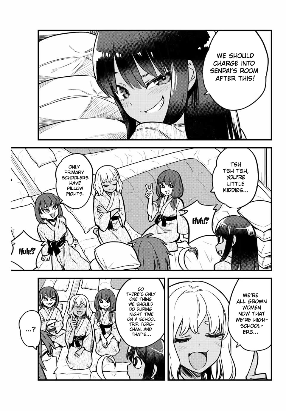 Please don't bully me, Nagatoro Chapter 103 page 17 - Chapter 103: What are you zoning out for, Senpai?