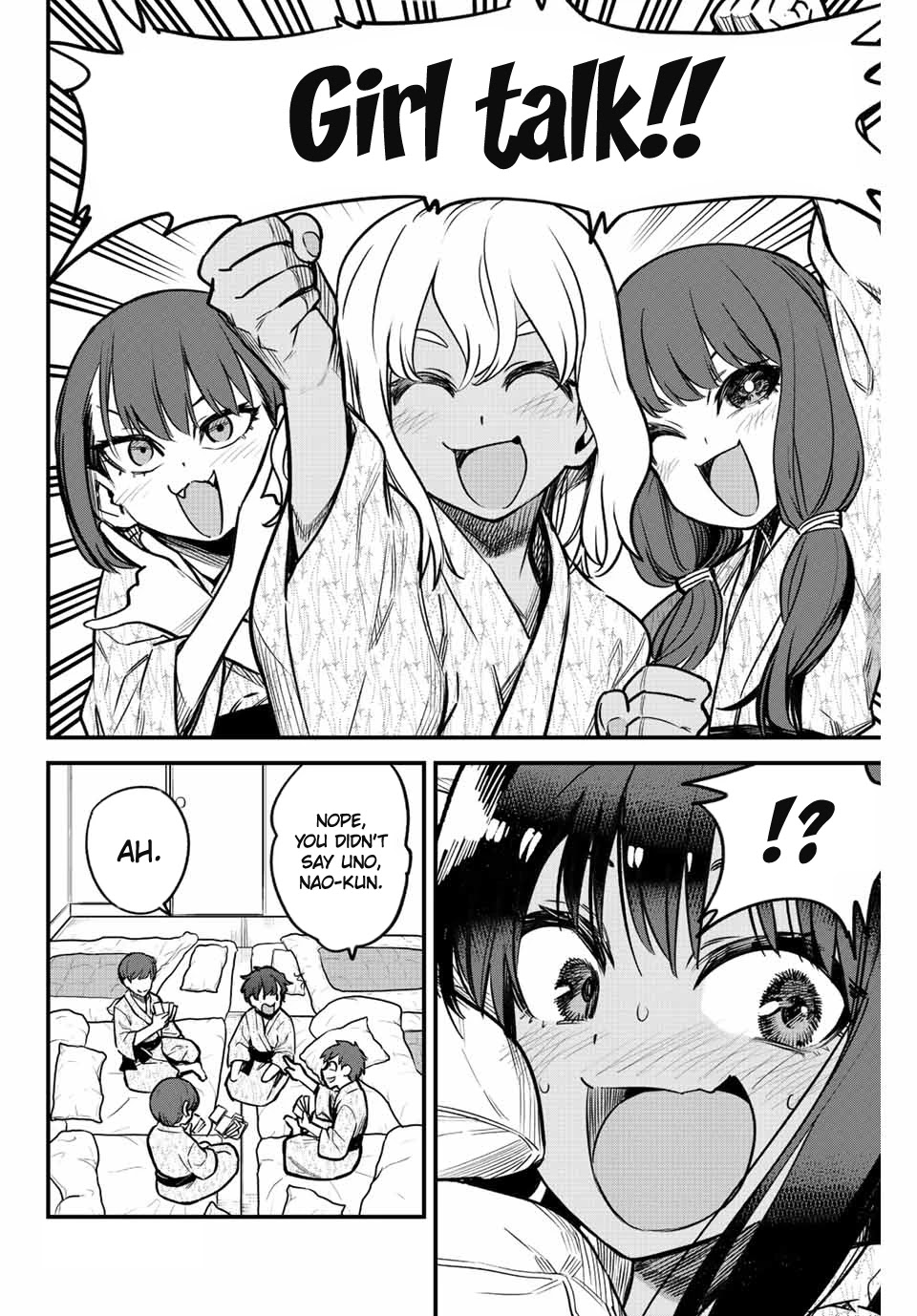 Please don't bully me, Nagatoro Chapter 103 page 18 - Chapter 103: What are you zoning out for, Senpai?